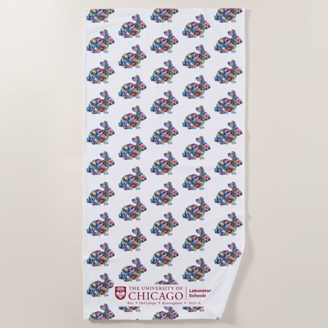 Serviette De Plage Beach Towel - Rita (Devant)