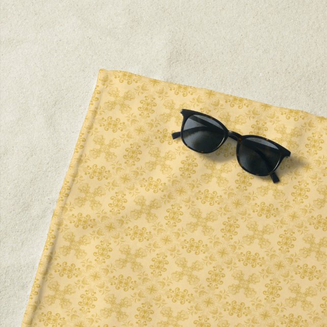 Serviette De Plage Beach Towels (En situation)