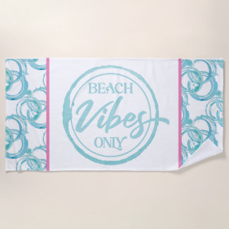 Serviette De Plage Beach Vibes Beach Towel