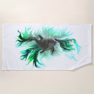 Serviette De Plage Bébé dauphin