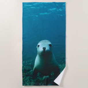 SERVIETTE DE PLAGE BÉBÉ SEAL