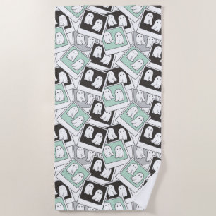 Serviette De Plage Beetlejuice   Chibi Lydia Photographie de fantômes