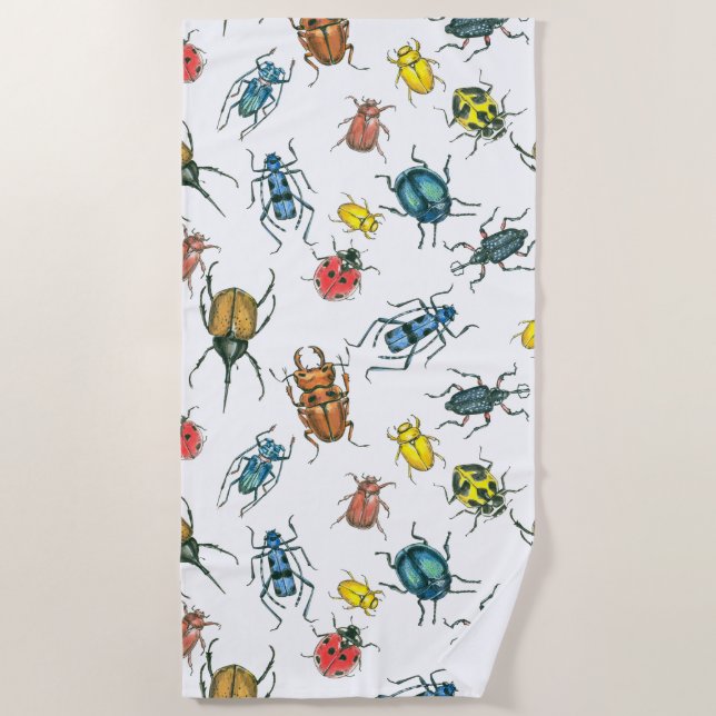 Serviette De Plage Beetles (Devant)