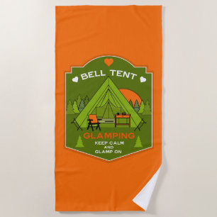 Serviette De Plage Bell Tent Glamping