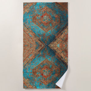Serviette De Plage Belle Perse Ancien Motif Collection populaire