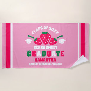 Serviette De Plage Berry fraise Douce Graduation