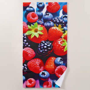 Serviette De Plage Berrylicious Burst