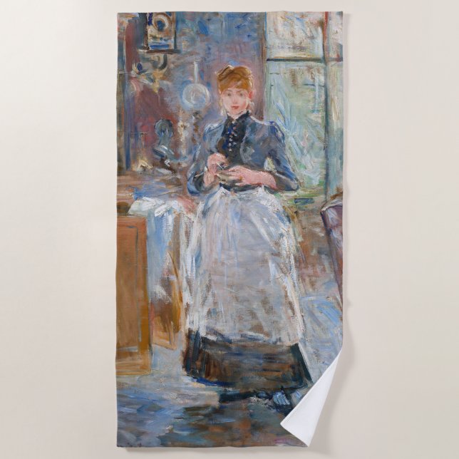 Serviette De Plage Berthe Morisot - Dans la salle à manger (Devant)