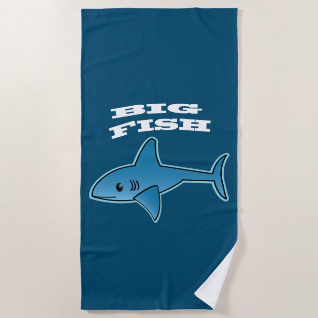 Serviette De Plage Big Fish - Beach Towel (Devant)