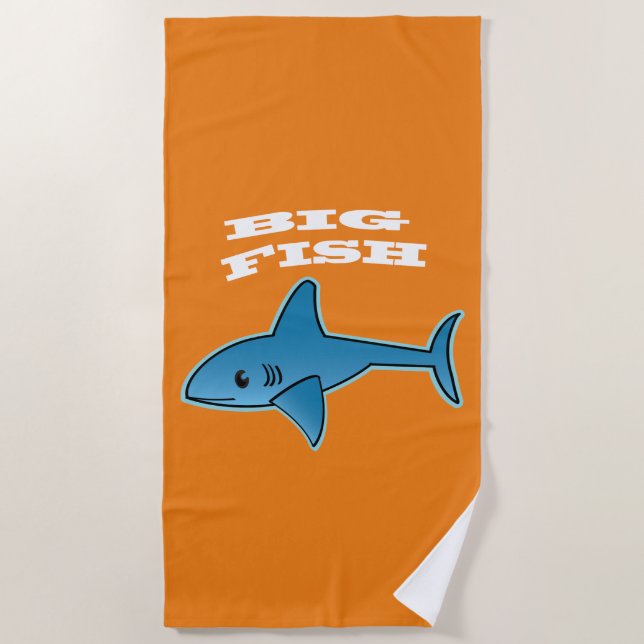 Serviette De Plage Big Fish - Beach Towel (Devant)