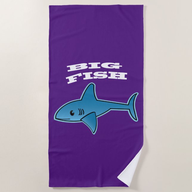 Serviette De Plage Big Fish - Beach Towel (Devant)