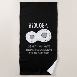 Serviette De Plage Biologie - Biologie Le seul cadeau scientifique