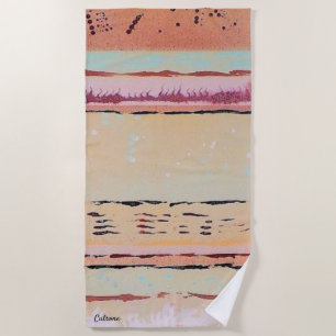 Serviette De Plage Blanche occidentale