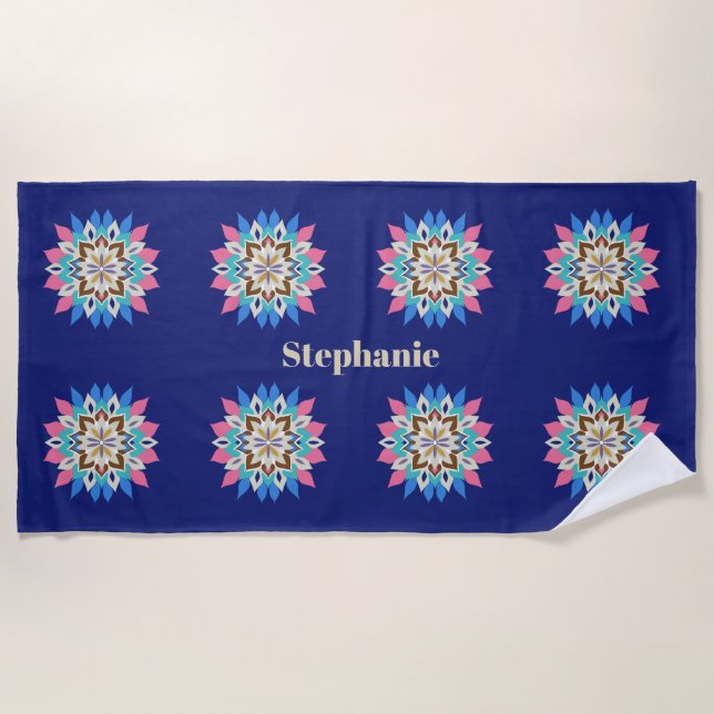 Serviette De Plage Blue Bayou  (Devant)