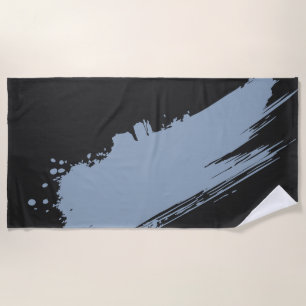 Serviette De Plage BlueHaze Noir