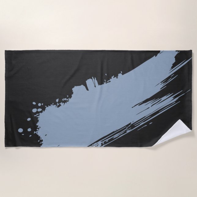 Serviette De Plage BlueHaze  Noir  (Devant)