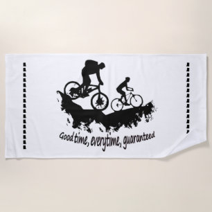 Serviette De Plage Bon temps, à chaque fois, garanti, VTT