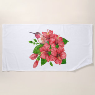 Serviette De Plage Bouquet tropical