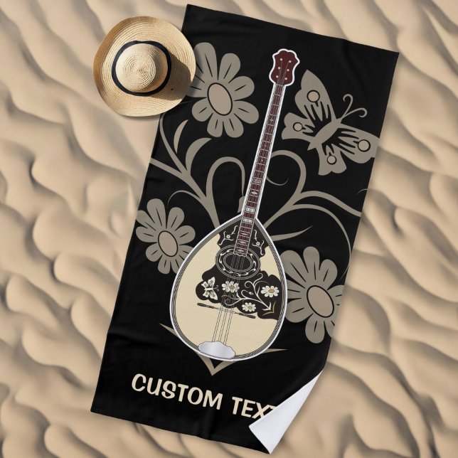 Serviette De Plage Bouzouki (Créateur téléchargé)