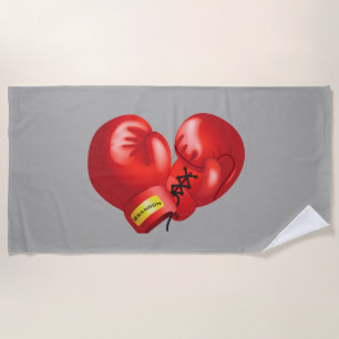 Serviette De Plage Boxe Design Beach Towel
