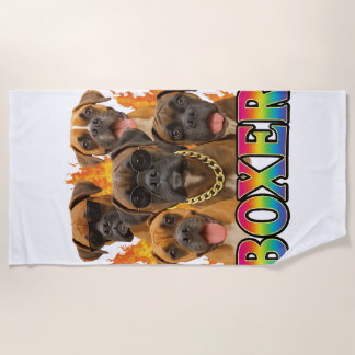 Serviette De Plage Boxer 