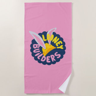 Serviette De Plage BUGS BUNNY BUILDERS™| Casque de chantier Logo à fe