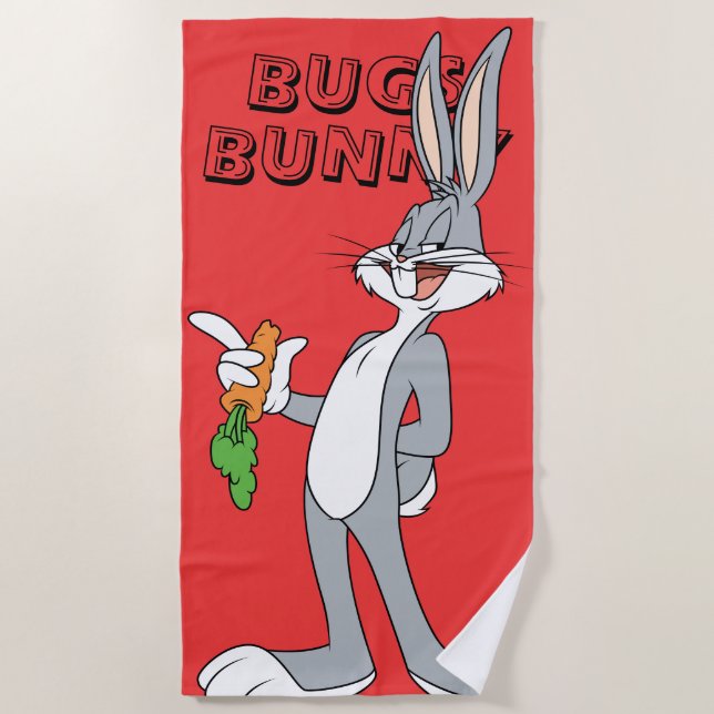 Serviette De Plage BUGS BUNNY™ With Carrot (Devant)