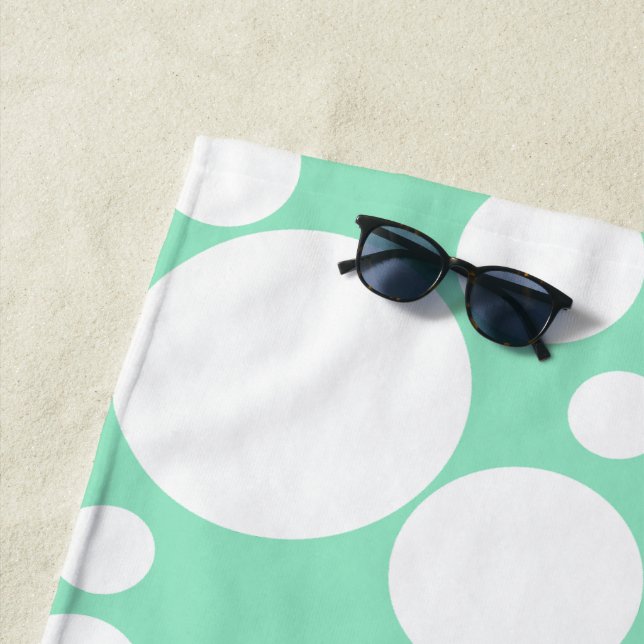 Serviette De Plage Bulles de savon (En situation)