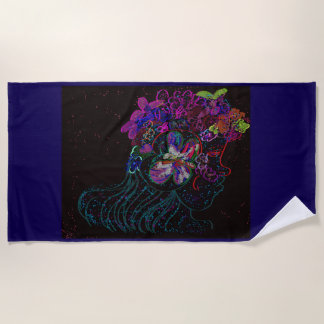 Serviette De Plage Butterfly Princess Beach Towel