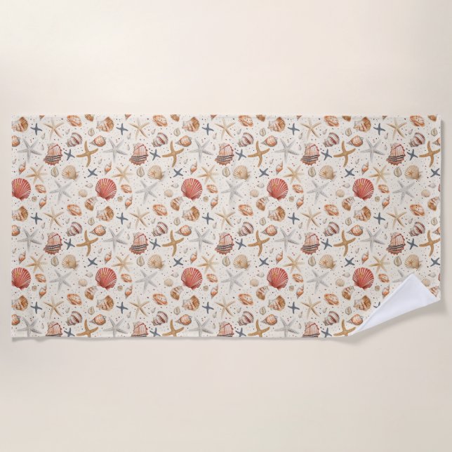 Serviette De Plage Cadeau d'anniversaire | La mer est l'émotion incar (Devant)