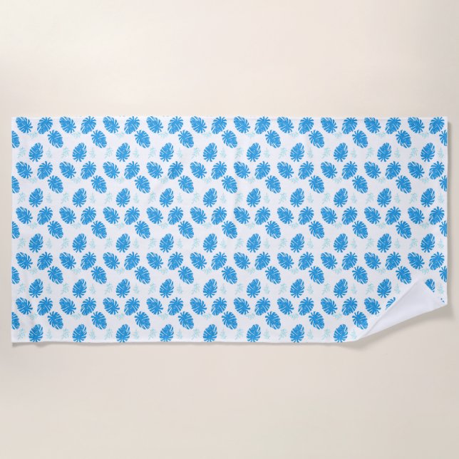 Serviette De Plage Cadeau d'anniversaire | Pieds dans le sable, boiss (Devant)