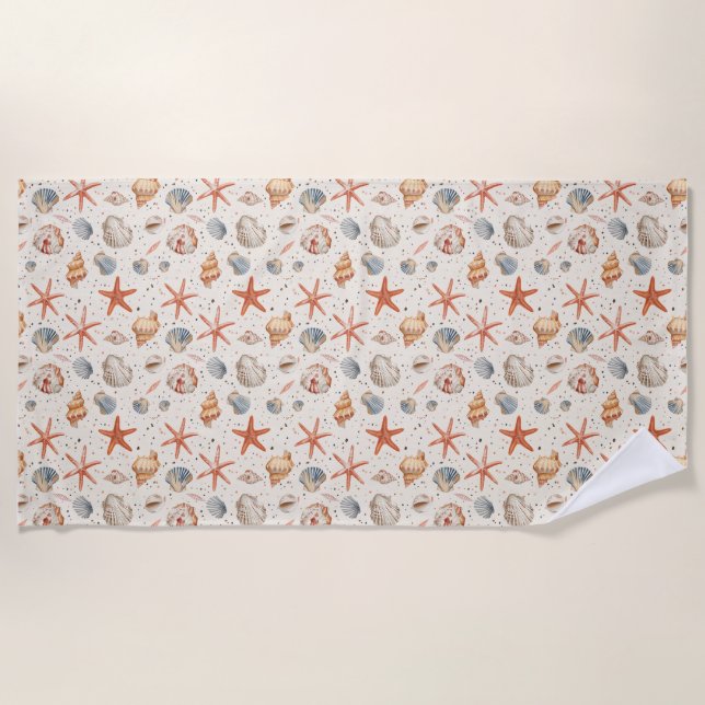 Serviette De Plage Cadeau d'anniversaire | Soyez Rivage De Vous-même (Devant)