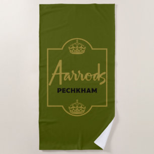 Serviette De Plage Cadeau de nouveauté britannique classique