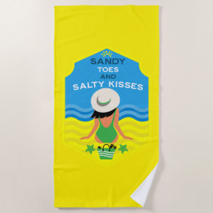 Serviette De Plage Cadeau essentiel de plage d'été