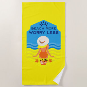 Serviette De Plage Cadeau essentiel de plage d'été