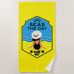 Serviette De Plage Cadeau essentiel de plage d'été