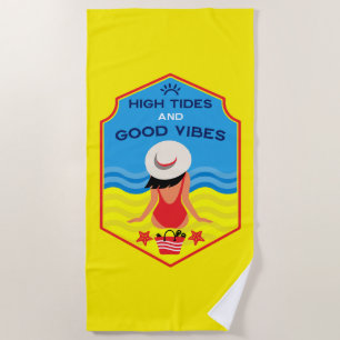 Serviette De Plage Cadeau essentiel de plage d'été