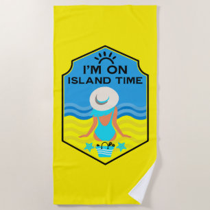 Serviette De Plage Cadeau essentiel de plage d'été