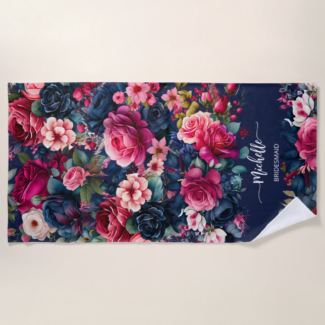 Serviette De Plage Cadeaux de mariée cadeaux de fête de mariée sur me (Devant)