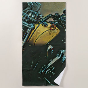 Serviette De Plage Cadeaux de moto