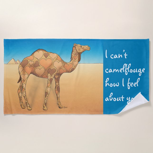 Serviette De Plage Camelflouge (Devant)
