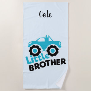Serviette De Plage Camion Little Brother Monster