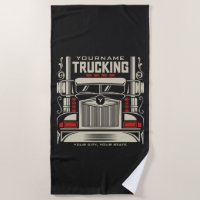 Camion personnalisé 18 Routeur BIG RIG Trucker 