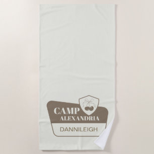 Serviette De Plage Camping Bachelorette Signal Bridesmaid