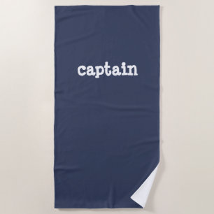 Serviette De Plage capitaine