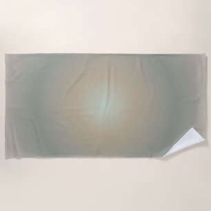 Serviette De Plage Capricorne Aura Gradient Zodiac, Vert Brown