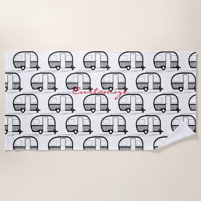 Serviette De Plage Caravan Thunder_Cove (Devant)