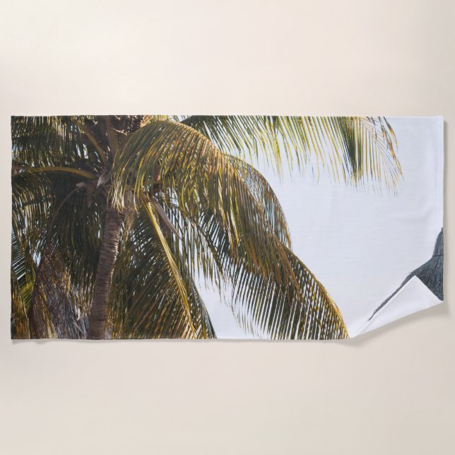 Serviette De Plage Caribbean Beach Bliss 9 #art #travel (Devant)