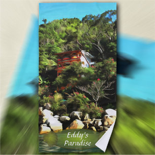 Serviette De Plage Casa Bahia Bonita Paradise 0759