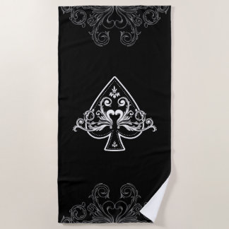 Serviette De Plage Casino Ace Of Spades
